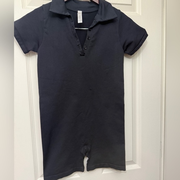 Fashion NovaSport Black Short Sleeve Jumpsuit - Picture 2 of 5